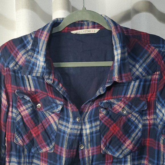 Vanilla Star flannel - Picture 2 of 5